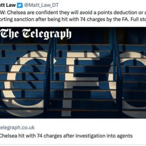 英足总74项指控是纸老虎？切尔西乐观罚钱了事